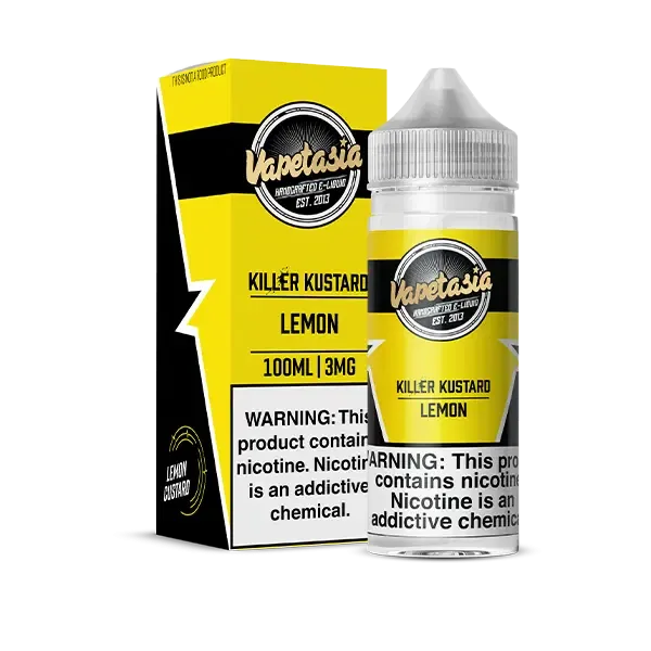 Vapetasia Killer Kustard Lemon Vape e-Liquid 100mL