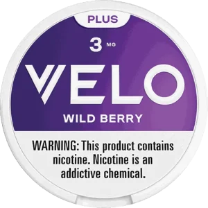 VELO Plus Wild Berry Nicotine Pouches (5 Pack)