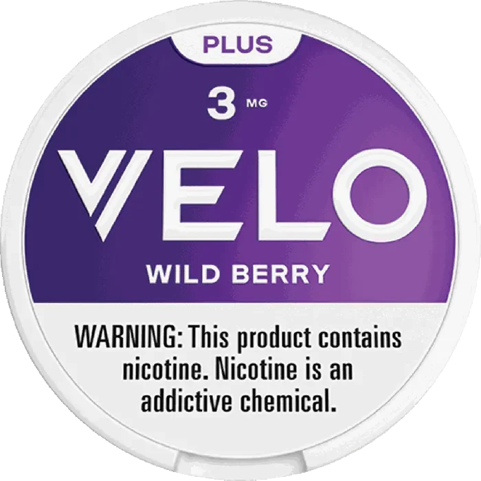 VELO Plus Wild Berry Nicotine Pouches (5 Pack)