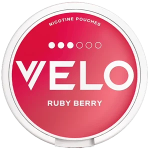 VELO Ruby Berry Nicotine Pouches (5 Pack)