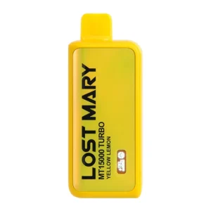 Yellow Lemon Lost Mary MT15000 Turbo​​ Disposable | 16mL
