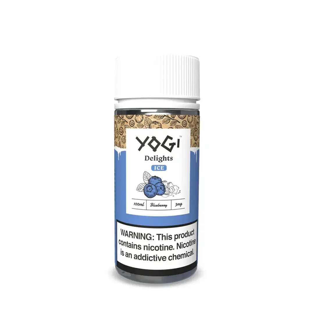 Yogi Delights Blueberry Chilled Vape e-Liquid 100mL